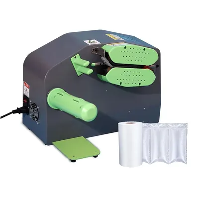 Air Bag Inflator Bubble Pillow Shock Resistant Drop Cotton Automatic Filling Air Pillow Bag Bubble Bag Machine Bubble Film