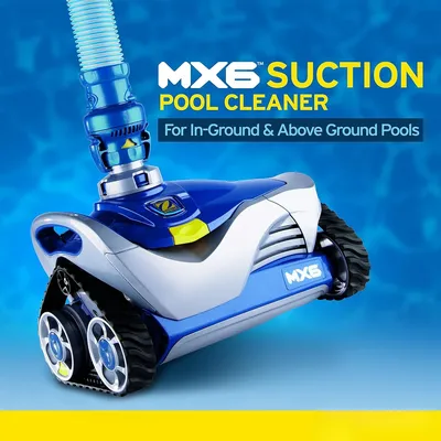 MX6 Automatic In Ground Pool Cleaner，14.75"L x 8.88"W x 40.38"H
