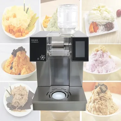 Efficient Intelligent Snow Ice Shaver Machine smoothie machine snow ice machine microcomputer controlled Snowflake ice machine