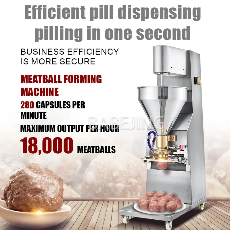 High Efficiency Ball Machine 260 Pcs/Min Round Fish And Beef Ball Forming Machine