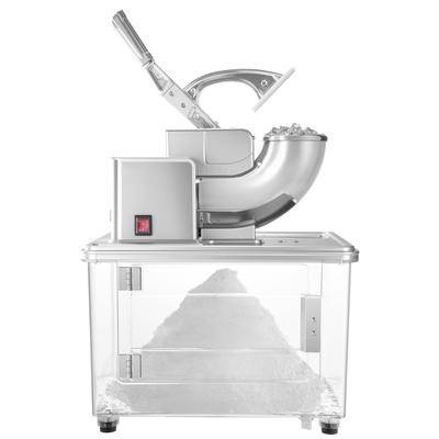 UIMOSO Ice Crusher Machine, Electric 4 Blades Snow Cone Maker, Stainless Steel Shaved Ice Machine with Bowl and Cover