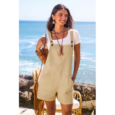 Totally Casual Khaki Romper