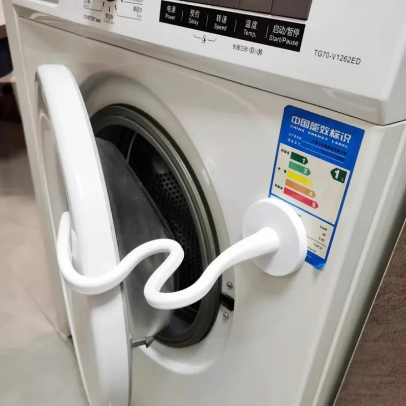 Silicone Washing Machine Door Holder Magnetic Washer Door Prop Keep Open Drying Home Laundry Accessory