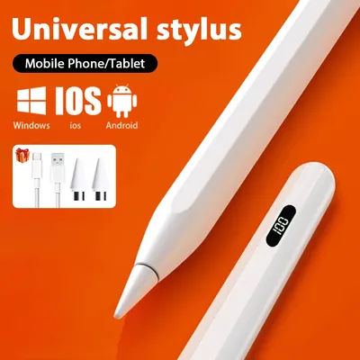 Universal Touch Screen Pen For Android iOS Phone Windows For iPad 11 2018-2024 Xiaomi HUAWEI Samsung Tablet Magnetic Digital Pen