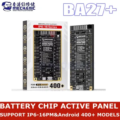 MECHANIC BA27+ Battery Chip Active Panel 4.2V-4.5V for iPhone 6-16 400+ Android Battery Fast Charge One-click Activation Board