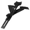 A93Z Router Edge Guide for Fixed Base Compact Router (DNP618), Straight Edge Guide for Quickly Attached to Router Fixed Base