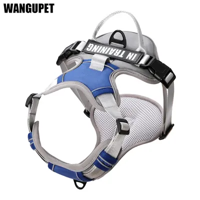 Hund Harness KEINE PULL Outdoor Wandern Atmungsaktiv Reflektierende Einstellbar Kleinen Hund Harness für Medium Large Hunde Pet Liefert