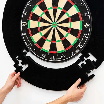 Dartboard Wall Protection Board EVA Dart Board Wall Protector Universal Dartboard Surround Ring Splicing for Dart Lovers Image