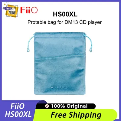 FiiO HS00XL Portable Storage Bag Creative Storage BagFor DM13 CD Player Earphone DAC E-sports Earphones Accessories Music Gifts