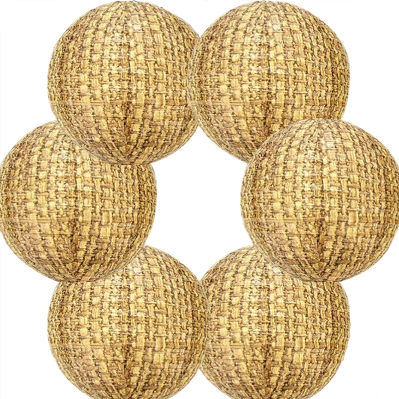 6 bedruckte Sackleinen-Papierlaternen, runde chinesische Papierlaternen zum Dekorieren von Bauernhaus-Klassenzimmern, Heimdekoration, süßes Klassenzimmer, Geburtstagsfeiern, Zeremonienaktivitäten Image