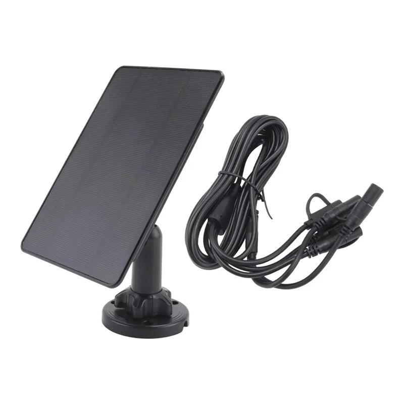 AS94-12V/1A 6V/2A Solar Panel Micro-USB + Typ-C Outdoor Solar Zellen Ladegerät solar Panels Für Sicherheit Kamera Hause Licht System