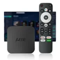 Smart TV Box Q1 ATV Android 13 8K HDR con doppio WiFi e Bluetooth 5.0 Supporta memoria SD Lettore multimediale fino a 256 GB con audio stereo e surround YouTube Netflix