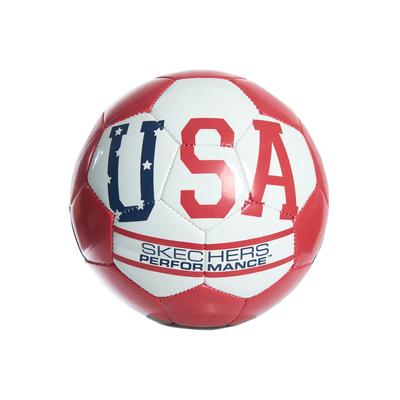 Skechers America Size 5 Soccer Ball | Blue/Red | Rubber