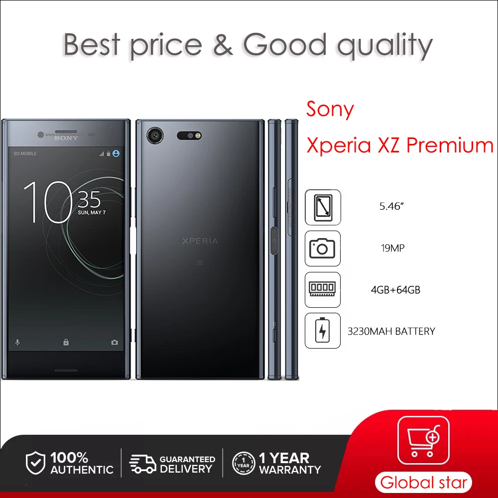 Sony Xperia XZ Premium G8141 SO-04K Original débloqué octa-core 5.46 
