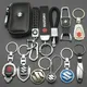 Per Suzuki Grand Jimny Vitara Swift SX4 Alto Auto Portachiavi In Metallo Portachiavi In Pelle 3D emblema Portachiavi Anelli Accessori Per Lo Styling