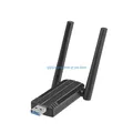 H9EB Dual Band Wireless Wireless USB Adattatore WiFi Wi-Fi 6 Scheda rete 2.4G 5GHz 1800 Mbps