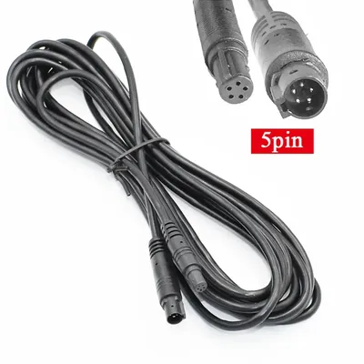 4Pin 5Pin 2,5 M Verlängerung Kabel Für Dash Cam Reverse Kamera Auto Recorder Kabel Mini Schwarz Auto Kabel Adapter zubehör