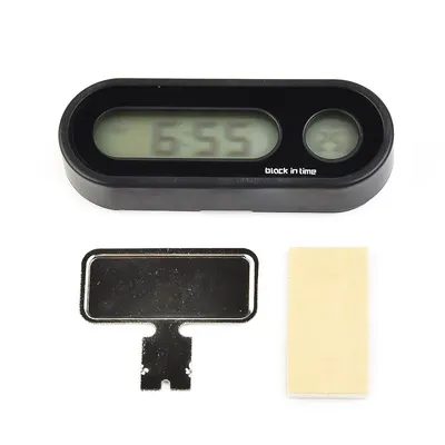 Auto Digitaluhr Temperaturanzeige Elektronische Uhr Auto Elektronische Uhr Hintergrundbeleuchtung LCD-Thermometer Im Auto Blaue LED-Uhr