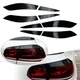 4 pezzi auto fanale posteriore luce palpebra trim decor per VW Golf MK6 2008-2013 per Volkswagen Golf 6 2008 2009 2010 2011 2012 2013