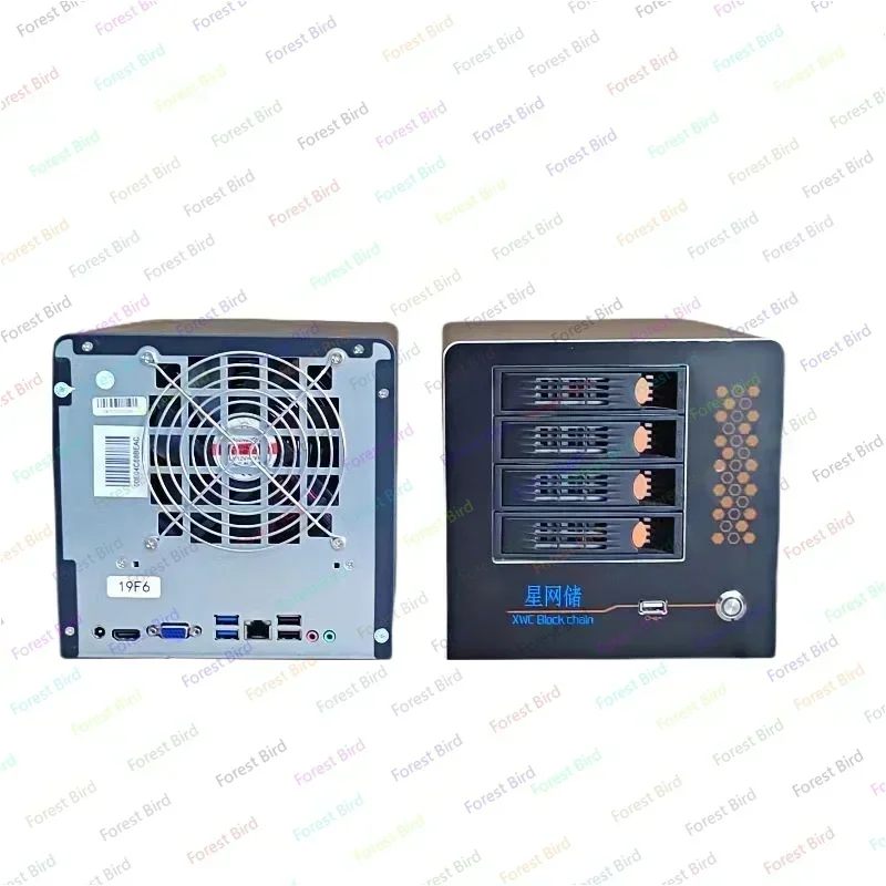 NAS Black Synology, AMD-A6-Quad-Core-Prozessor, standardmäßige Installation 7.2.1-System oder Win-System Feiniu OS, J1900-Datenspeicher Image