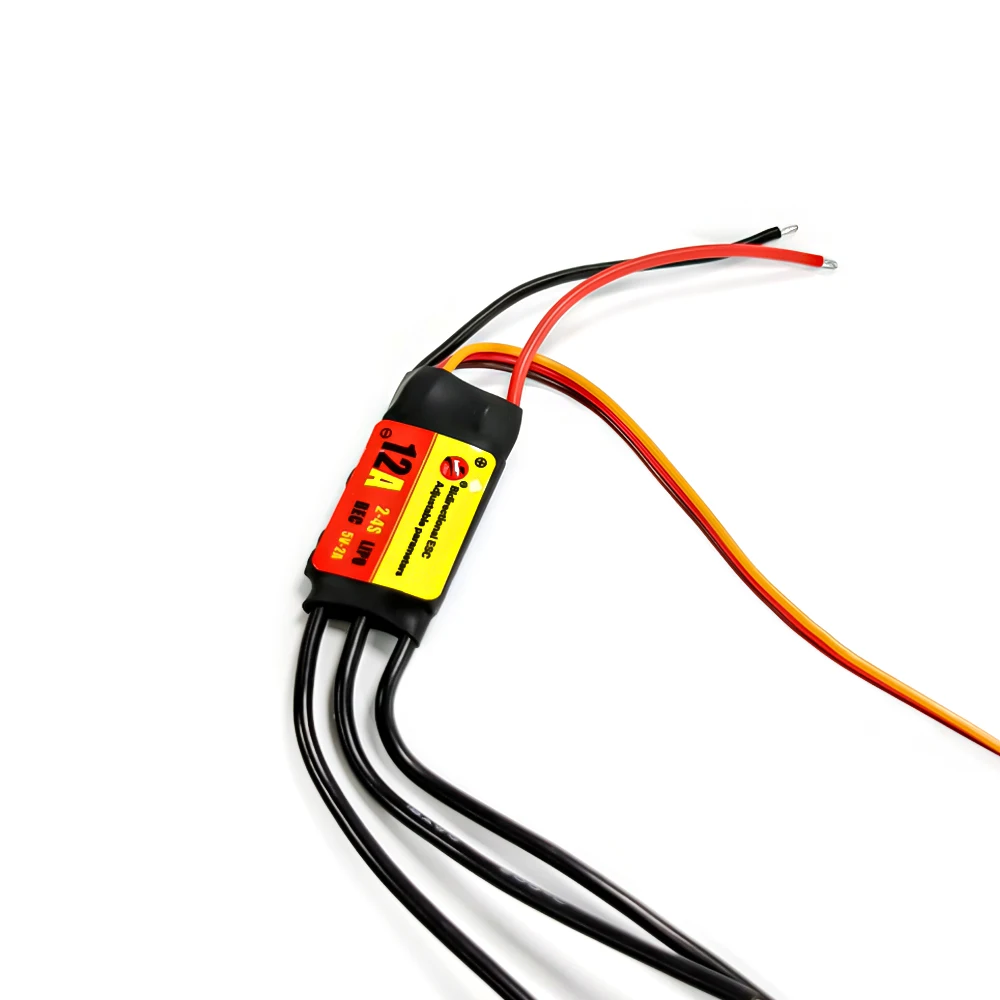 ZMR Bidirektionaler einstellbarer 12A 20A 30A 40A 60A 80A 100A bürstenloser ESC UBEC-Ausgang für Flugzeugschiff Unterwasserpropeller Image