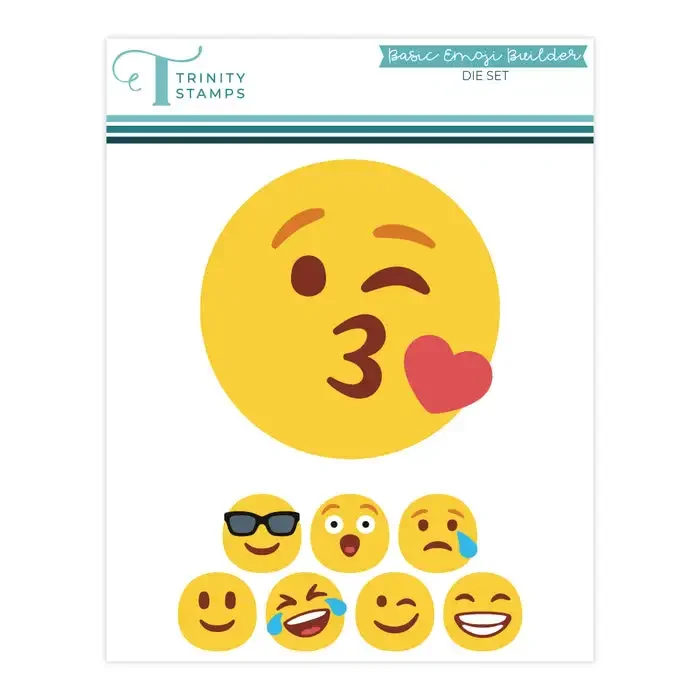 Basic Emoji Builder Metal Cutting Dies Scrapbook Diary Decoration Stencil Embossing Template DIY Greeting Card Handmade 2025 New