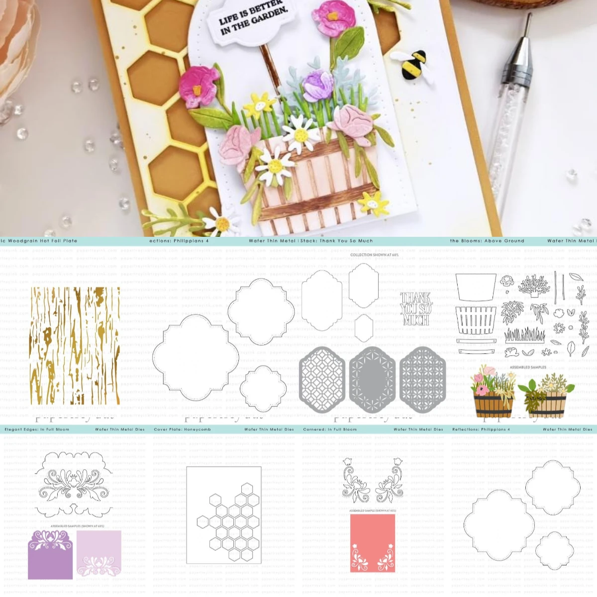 In Full Bloom Metal Cutting Dies Scrapbook Diary Decoration Stencil Embossing Template DIY Greeting Card Handmade 2025 New