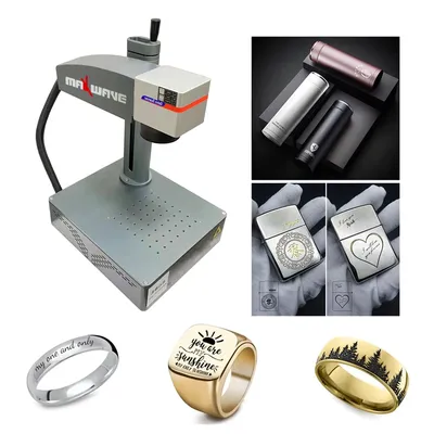 Fiber Laser Marking Machine With High Power Fiber Laser marker for Metal Jewelry