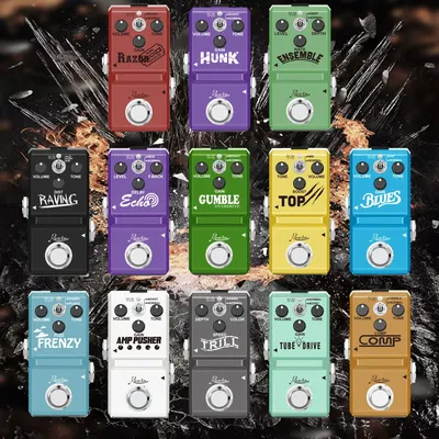 Rowin Multiple Effectors Guitar Effects Pedal Distortion Pedal Wide Variety Heavy Distortion Tones Effect Multiple Matching