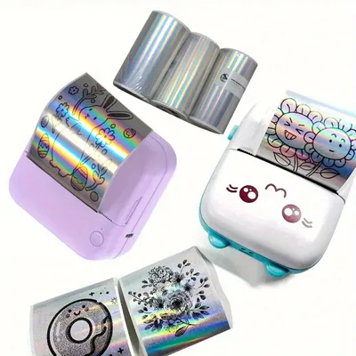 HD Laser Paper for Mini Printers - Premium Smooth Finish, Vibrant Long-Lasting Colors, Compatible with Most Printers