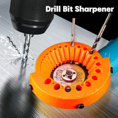 Drill Bit Sharpener Multipurpose Drill Bit Grinder Polishing Grinding Tool 125mm Applicable Angle Grinder Powered Tool Parts