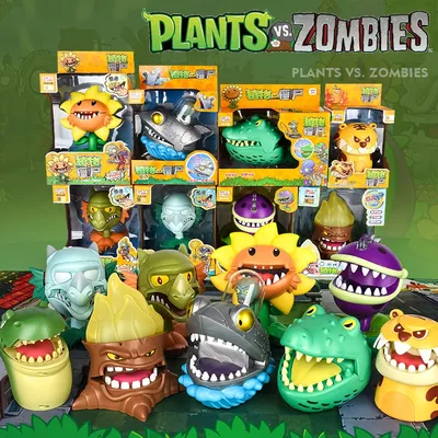 Plants vs Zombies 2, kniffliges Spielzeug, Sonnenblume, Chomper, Guacodile, echtes lizenziertes Spielzeug, Spielfiguren, Modell, Freunde, Partyspiel, Kindergeschenk