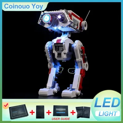 LICHT für LEGO 75335 BD-1 Jedi Fallen Order Block DIY Spielzeug (KEINE Blöcke Modell, nur LED-Licht) Ziegellicht-Set Kindergeschenk Image