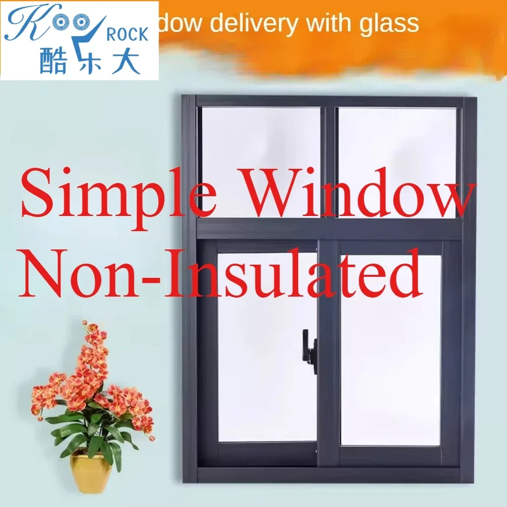 Fenster aus Aluminiumlegierung, individuelle Schiebefenster aus Glas