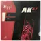 Palio AK47 AK 47 AK-47 RED Matt Pips in Table Tennis Rubber With Sponge for PingPong Racket 2.2mm H45-47