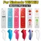 For Nintendo Wii/Wii U Joystick 2 in 1 Wireless Remote Gamepad Controller Set Optional Motion Plus with Silicone Case Video Game