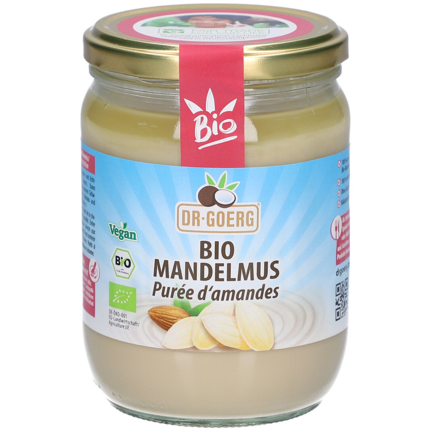 Bio-Mandelmus 500 g Creme Image