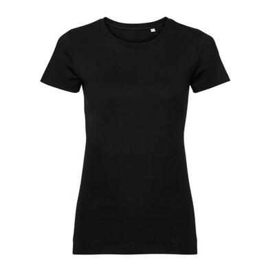 Russell - T-Shirt, Baumwolle aus biologischem Anbau für Damen (Schwarz) Image