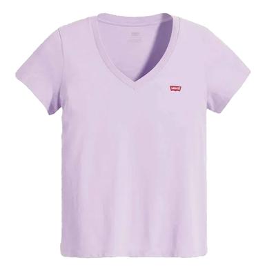 Levis - "Perfect" T-Shirt V-Ausschnitt für Damen (Flieder) Image