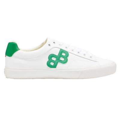 Boss - Herren/Damen Unisex Sneaker "Aiden", Leder (Weiß/Grün) Image