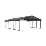 ShelterLogic Arrow Carport - Charcoal - 20' x 29' x 7'