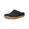 Hausschuh HAFLINGER "Haflinger Hausschuhe Filz", Herren, Gr. 42, blau (mittelblau), Filz, casual, Schuhe