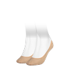 Füßlinge TOMMY HILFIGER "TH WOMEN FOOTIE INVISIBLE 2P", Damen, Gr. 35-38, beige (nomad), Baumwollmischung, Polyamid, Elasthan, elastisch, Socken, mit flacher Zehennaht