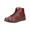 Schnürstiefelette ANDREA CONTI "Andrea Conti Stiefelette Leder", Damen, Gr. 39, rot, braun, Leder, casual, Schuhe