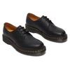 Schnürschuh DR. MARTENS "1461 Black Abmbassador", Damen, Gr. 38, schwarz, Leder, klassisch, Schuhe, Halbschuh, Schnürer mit Blockabsatz