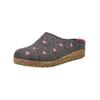 Hausschuh HAFLINGER "Haflinger Hausschuhe Filz", Damen, Gr. 38, grau (anthrazit), Filz, casual, Schuhe