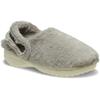Clog CROCS "Classic Unfurgettable Clog", Damen, Gr. 37, beige (mushroom), Croslite, Textil, Fellimitat, casual, Schuhe, mit Fersenriemen