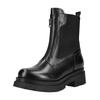 Stiefelette NERO GIARDINI "Nero Giardini Stiefelette Leder/Textil", Damen, Gr. 40, schwarz, Leder, Textil, casual, Schuhe
