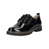 Schnürschuh CAPRICE "Caprice Halbschuhe Nappaleder", Damen, Gr. 39, schwarz, Nappaleder, casual, Schuhe
