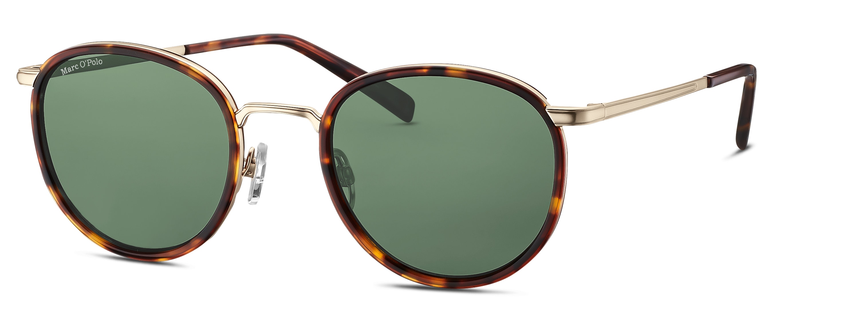 Sonnenbrille MARC O'POLO "Marc O'Polo EYEWEAR Sonnenbrille", Damen, Gr. onesize, gold (gold matt, havanna), Sonnenbrillen Image